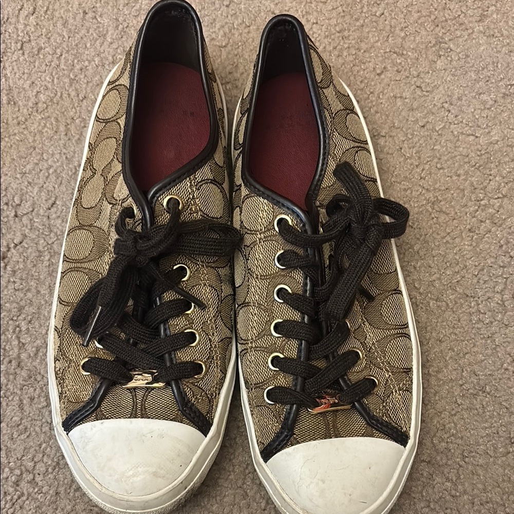 Coach Tan Sneakers